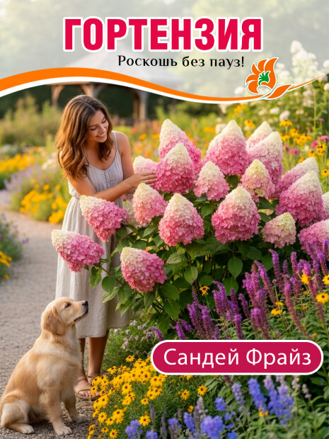 Гортензия Сандей Фрайз (метельчатая) саженцы 